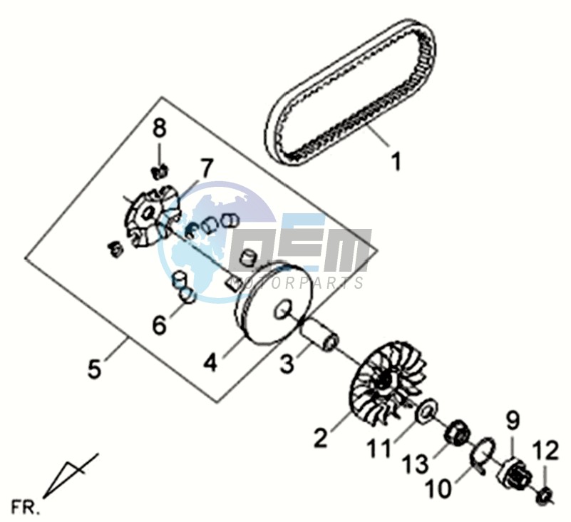 CLUTCH / V BELT