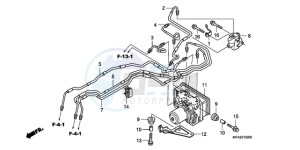 CBF1000TA Europe Direct - (ED / ABS) drawing ABS MODULATOR