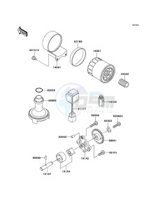 W650 EJ650C6F GB XX (EU ME A(FRICA) drawing Oil Pump