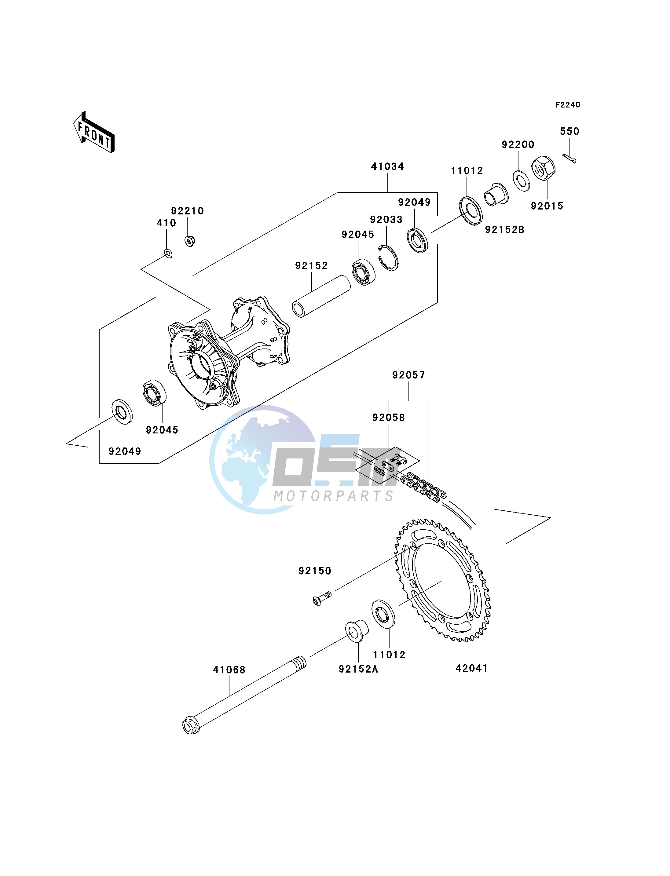 REAR HUB