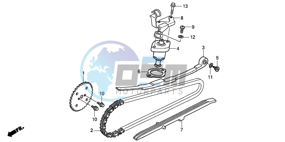 CAM CHAIN/TENSIONER