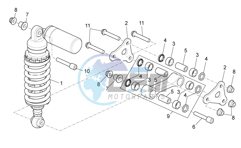 Rear Shock absorber