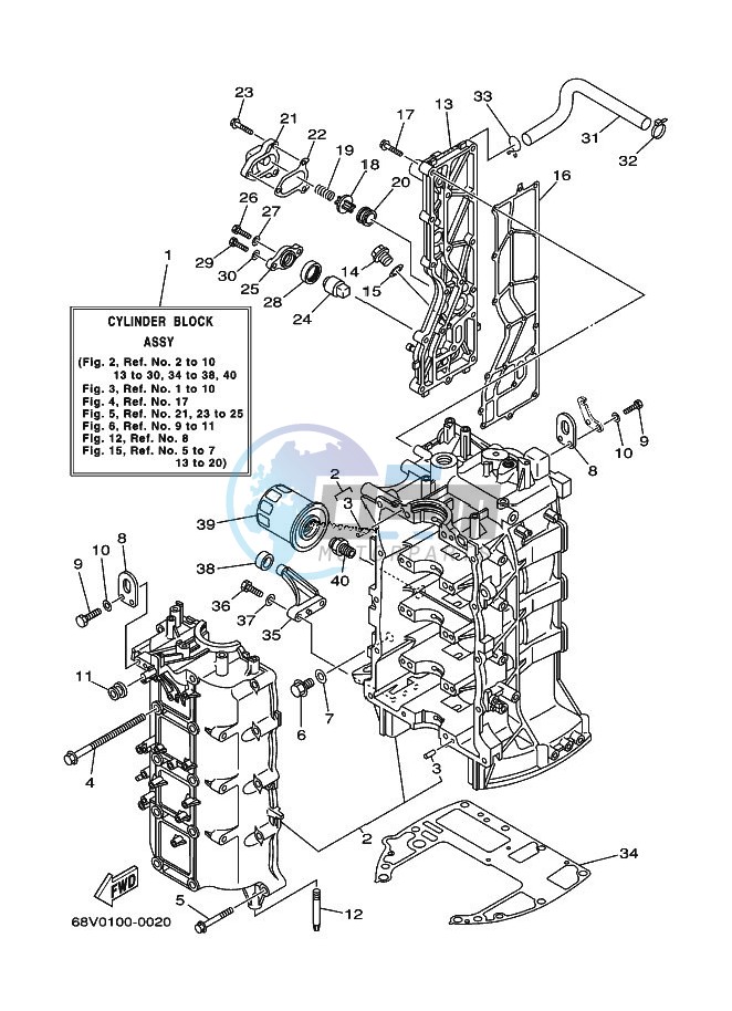 CYLINDER--CRANKCASE