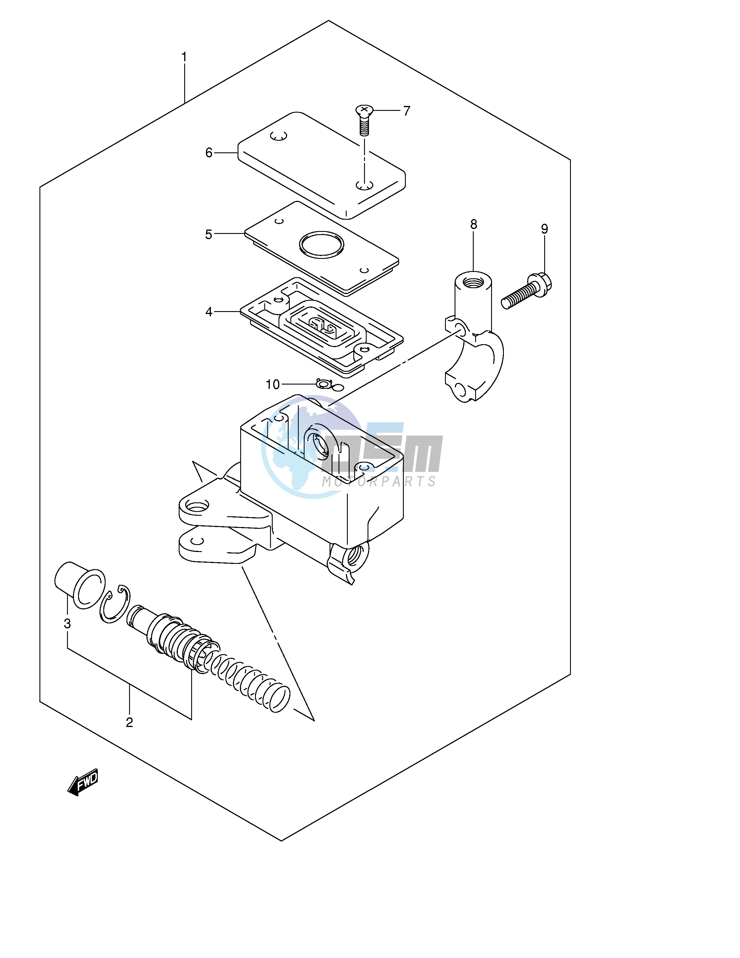 FRONT MASTER CYLINDER