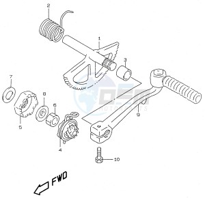 AY50 (V-W-X-Y) katana drawing KICK STARTER (model V W)