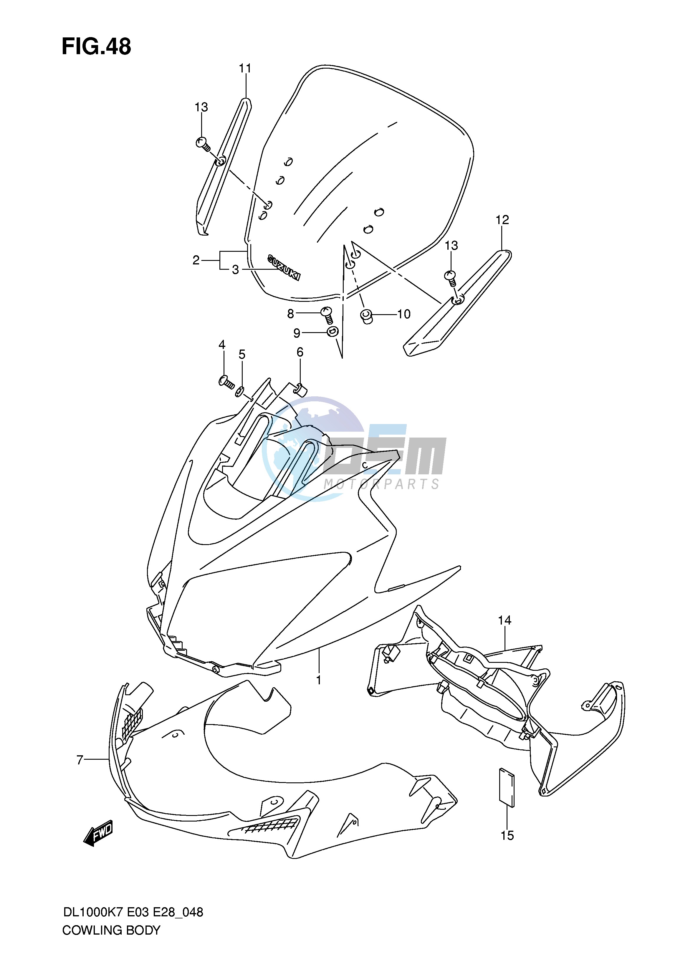 COWLING BODY