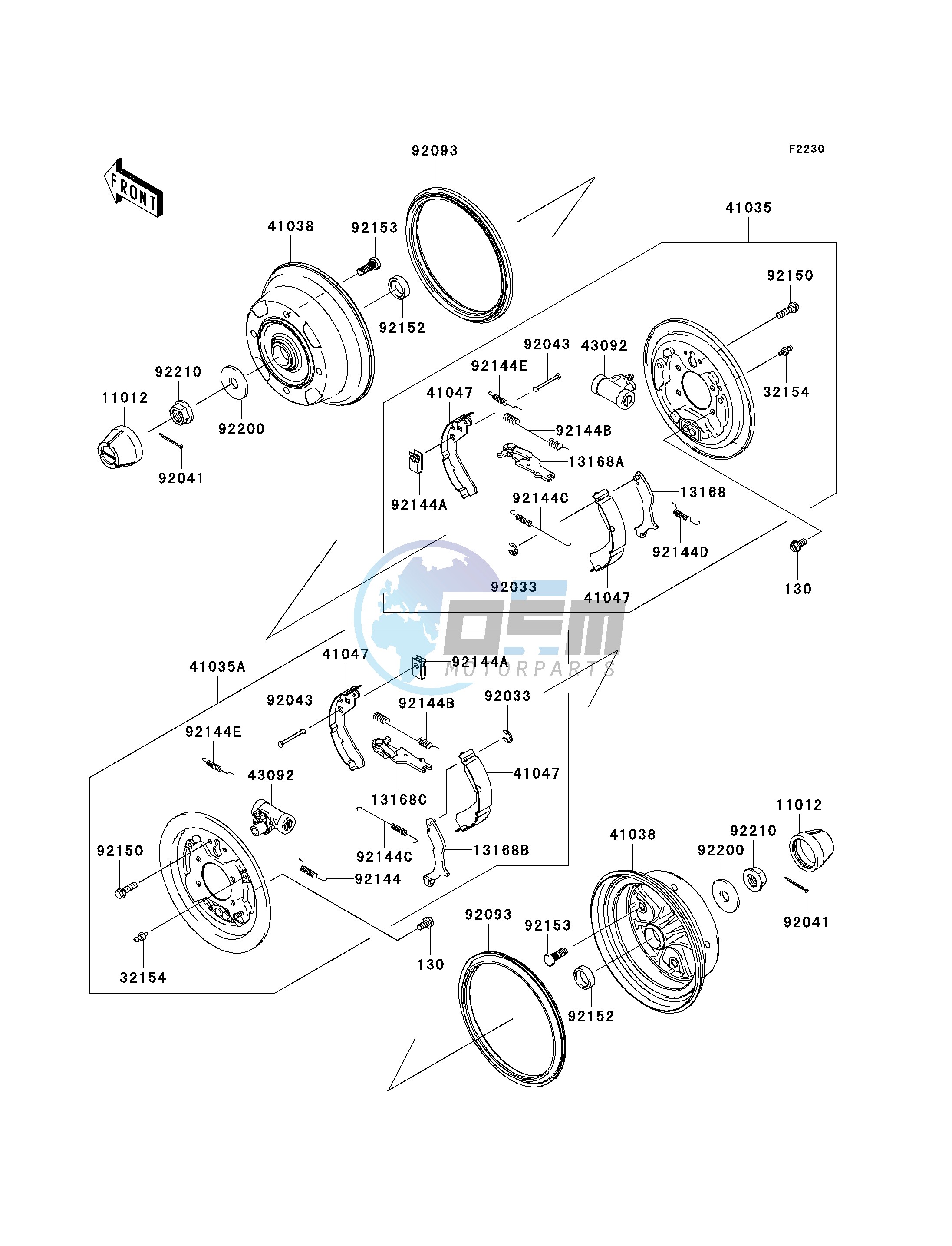 FRONT HUBS_BRAKES