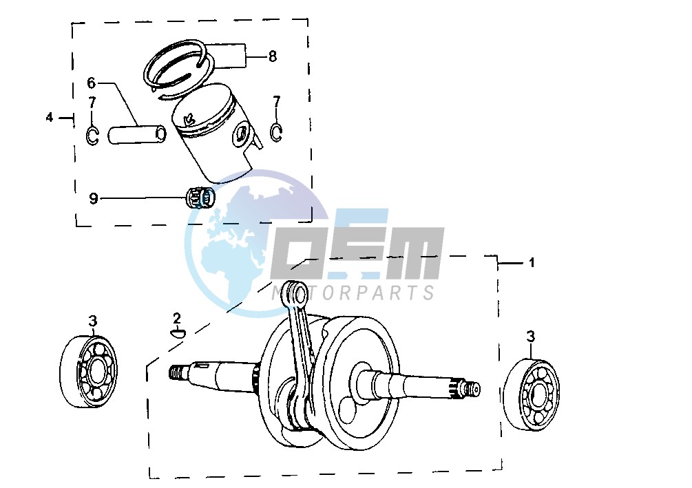 CRANKSHAFT-PISTON