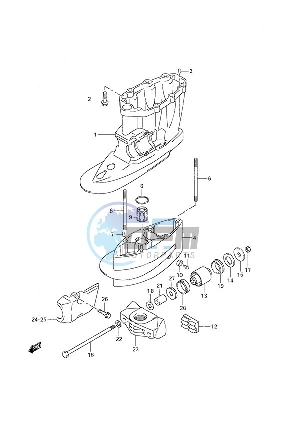 Drive Shaft Housing