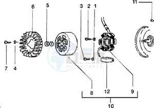 ET2 50 drawing Flywheel magneto