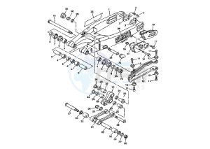 WR F 250 drawing REAR ARM