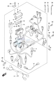 DF 50A drawing Harness High Thrust