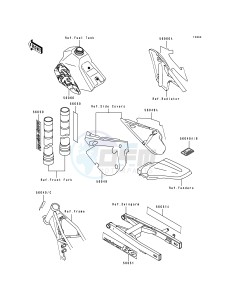 KX 80 R T [KX80] (R4-T4 BIG WHEEL R5) [KX 80 BIG WHEEL] drawing LABELS-- KX80-R4_T4- -