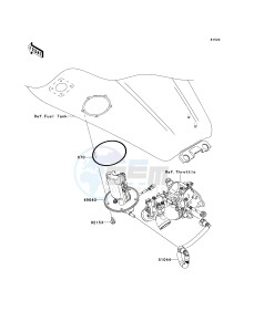 VN 1600 A [VULCAN 1600 CLASSIC] (A6F-A8FA) A6F drawing FUEL PUMP