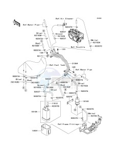 VN 2000 A [VULCAN 2000] (A6F-A7F) A7F drawing FUEL EVAPORATIVE SYSTEM-- CA- -