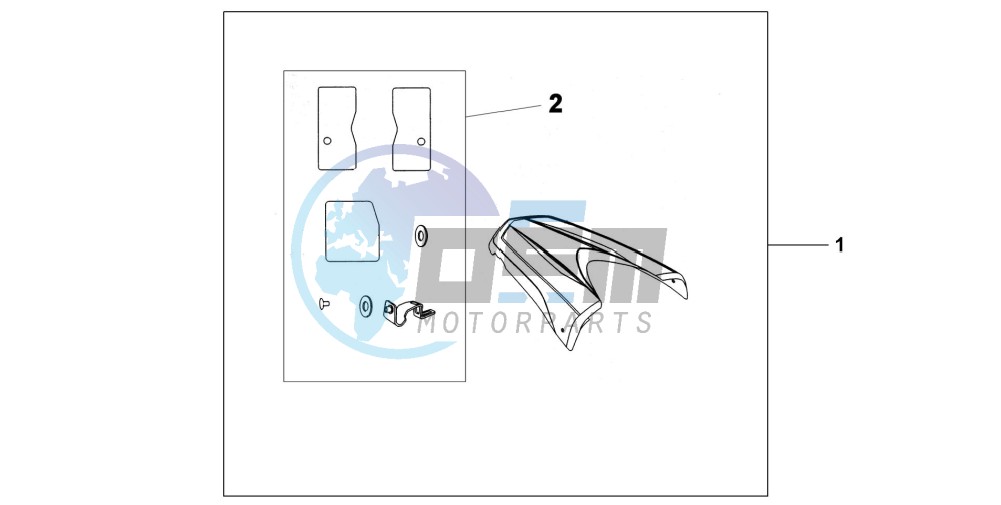 REAR SEAT COWL PEARL COOL WHITE