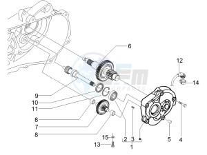 Liberty 50 4t Sport drawing Reduction unit