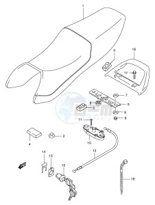 GS500 (E2) drawing SEAT