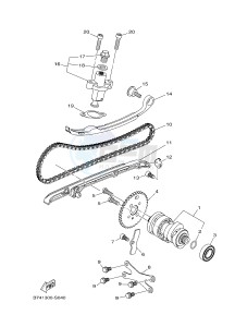 CZD300-A X-MAX 300 (BY31 BY31 BY31 BY31 BY31) drawing CAMSHAFT & CHAIN