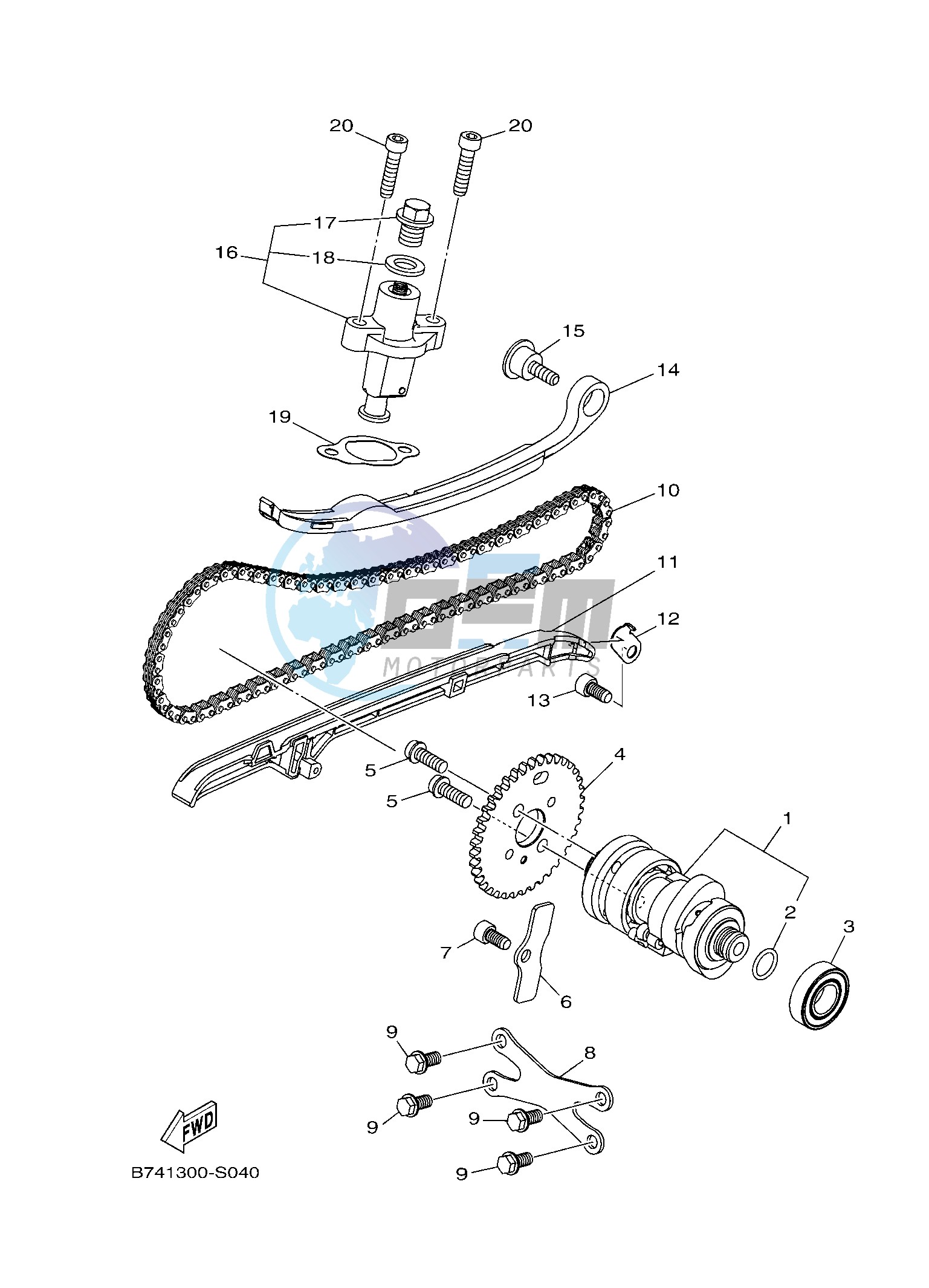 CAMSHAFT & CHAIN