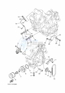 YXM700E YXM70VPAK (B5FH) drawing OIL PUMP