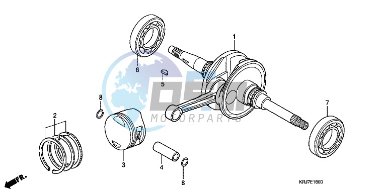 CRANKSHAFT/ PI STON