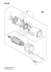 VL1500 (E3-E28) drawing STARTING MOTOR