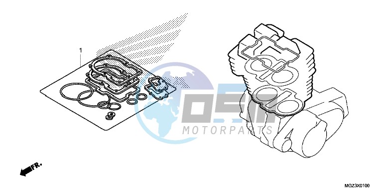 GASKET KIT A