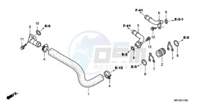 NSA700A9 E / MKH MME drawing WATER PIPE