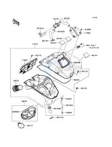 ER-6f EX650A6F GB XX (EU ME A(FRICA) drawing Air Cleaner