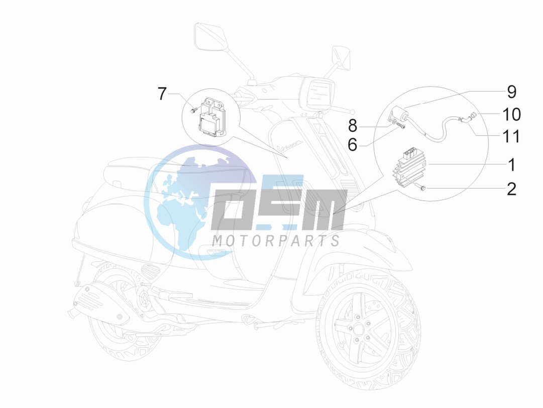 Voltage Regulators -ECU - H.T. Coil