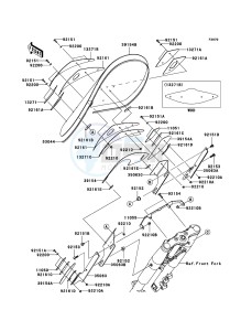 VN1700 CLASSIC TOURER VN1700C9F GB XX (EU ME A(FRICA) drawing Cowling