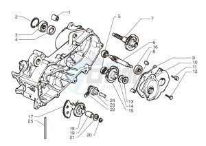 Ark AC 45 Tribal- Silver-Matt Black 125 drawing Rear wheel axle