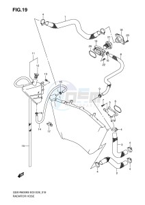 GSX-R600 (E3-E28) drawing RADIATOR HOSE