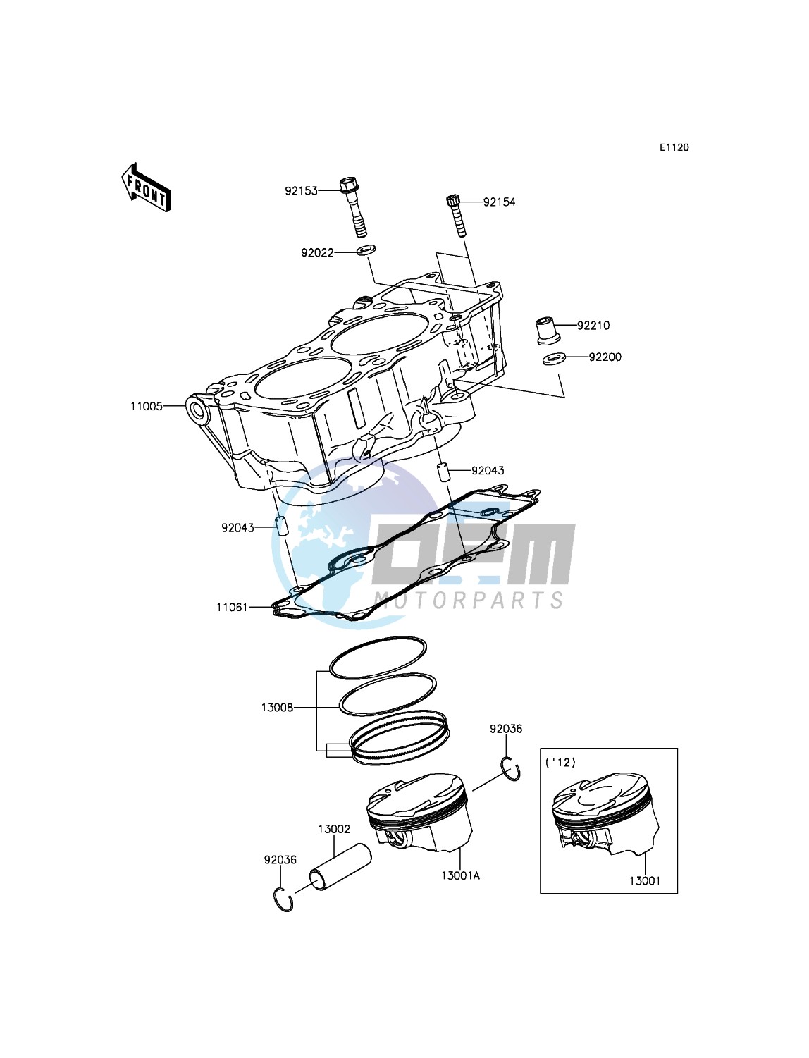 Cylinder/Piston(s)