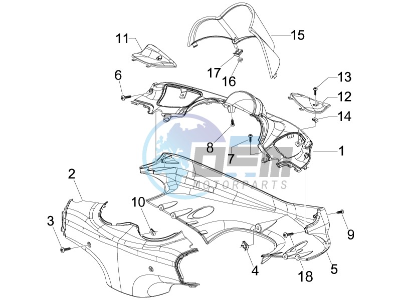 Anti-percolation system