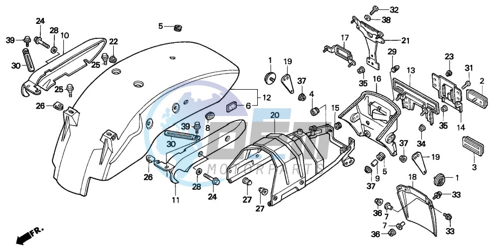 REAR FENDER