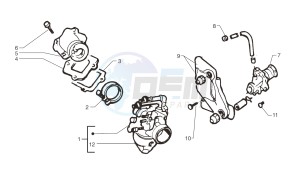 Ark LC ONE- Matt Black 50 drawing Oil pump - Carburettor