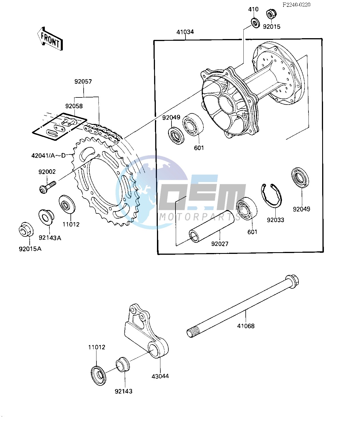 REAR HUB