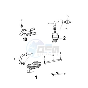 LUDIX 10 RBA ONE drawing AIR INLET