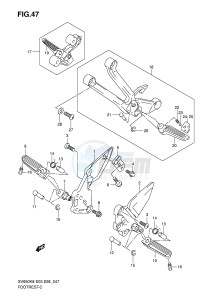 SV650 (E3-E28) drawing FOOTREST