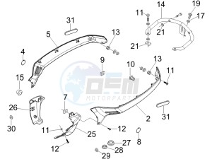 LX 50 2T 25 Kmh NL drawing Side cover - Spoiler