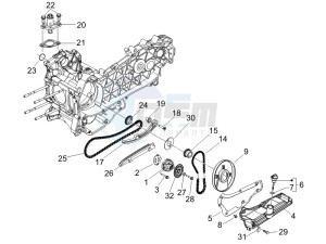 Oregon 250 drawing Oil pump