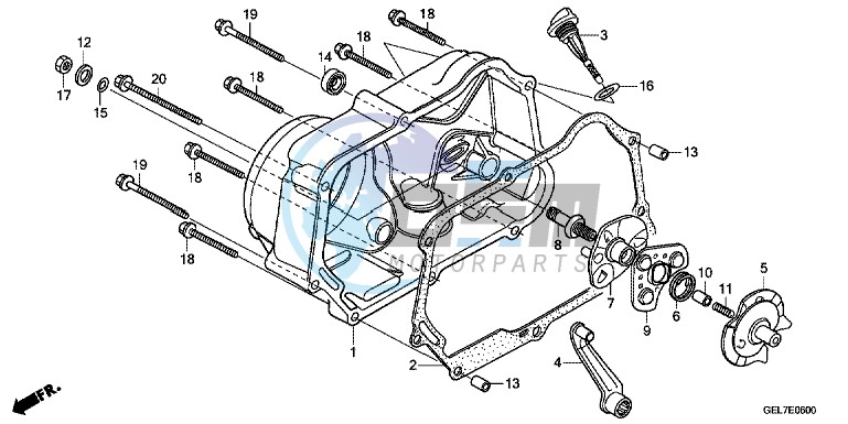 RIGHT CRANKCASE COVER