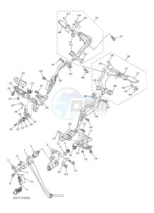 VMX17 VMAX17 1700 (2CE9 2CEA 2CEB) drawing STAND & FOOTREST