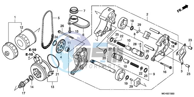 OIL FILTER/OIL PUMP