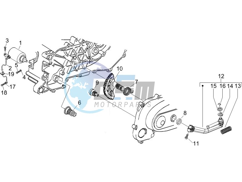 Starter - Electric starter