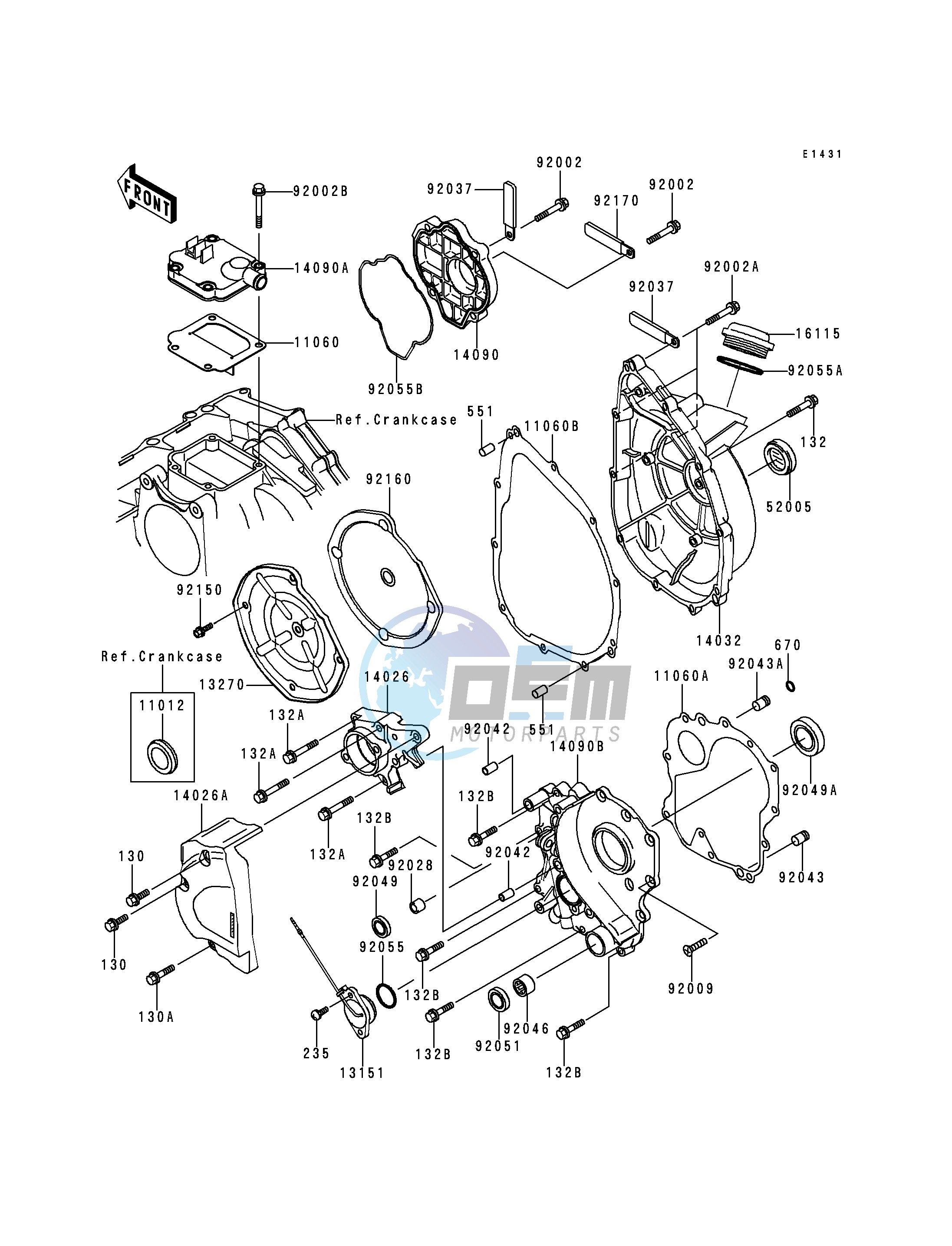 ENGINE COVER-- S- -