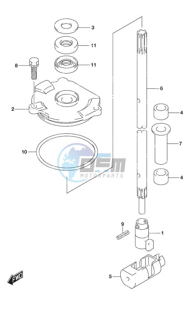 Shift Rod (C/R)