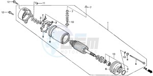 TRX350FM RANCHER 4X4S drawing STARTING MOTOR